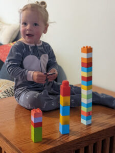 More Lego towers