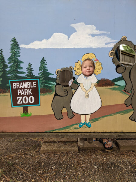 Trip to the Bramble Park Zoo in Watertown