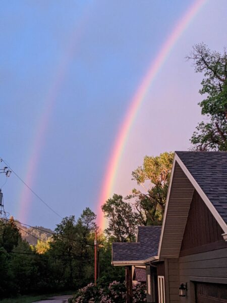 Double rainbow!