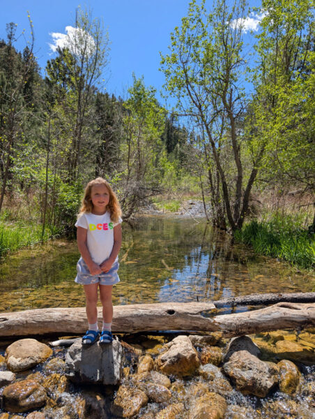 Fun hikes with Mattie.